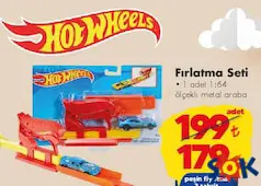 HOT WHEELS OYUNCAK FIRLATMA SETİ indirimli fiyat HOT WHEELS OYUNCAK FIRLATMA SETİ fiyat ve kampanya bilgisi